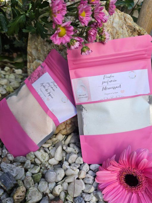 Poudre parfumée pour aspirateur 