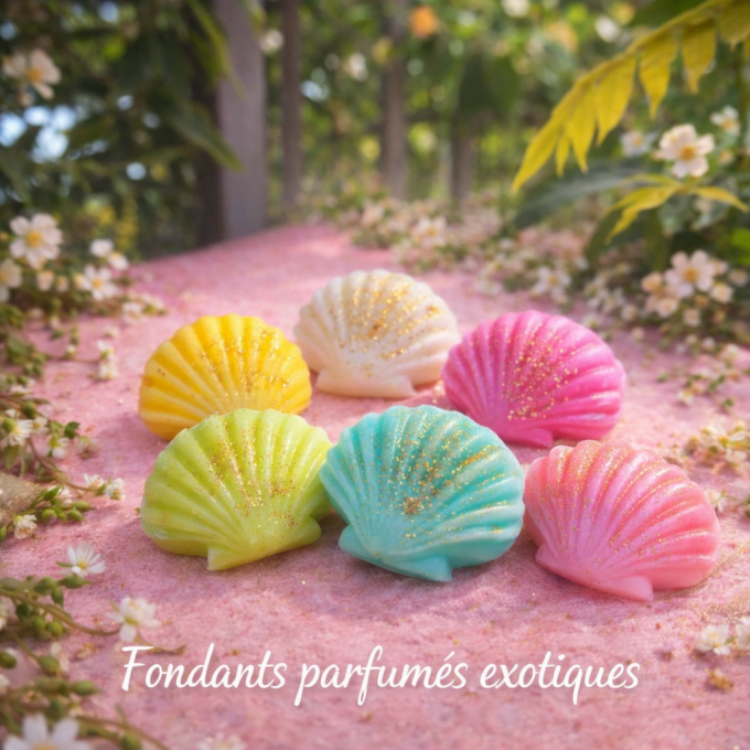 Fondants parfumés exotiques