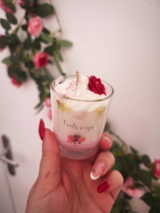 Bougie fruits rouges 