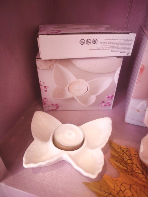 Bougeoir papillon