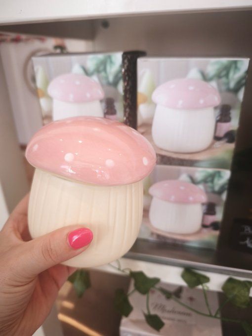 Brûleur champignon rose